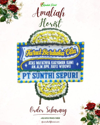 Papan Bunga Duka di Percut Sei Tuan