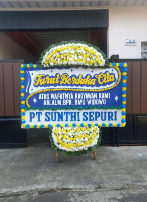 Papan Bunga Duka di Percut Sei Tuan