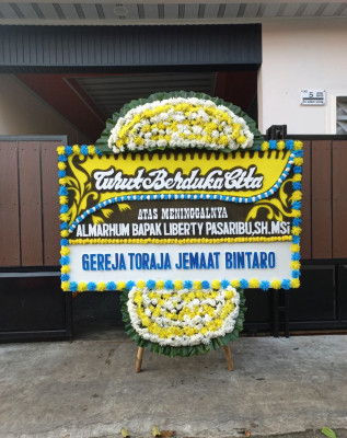 Papan Bunga Duka di Percut Sei Tuan